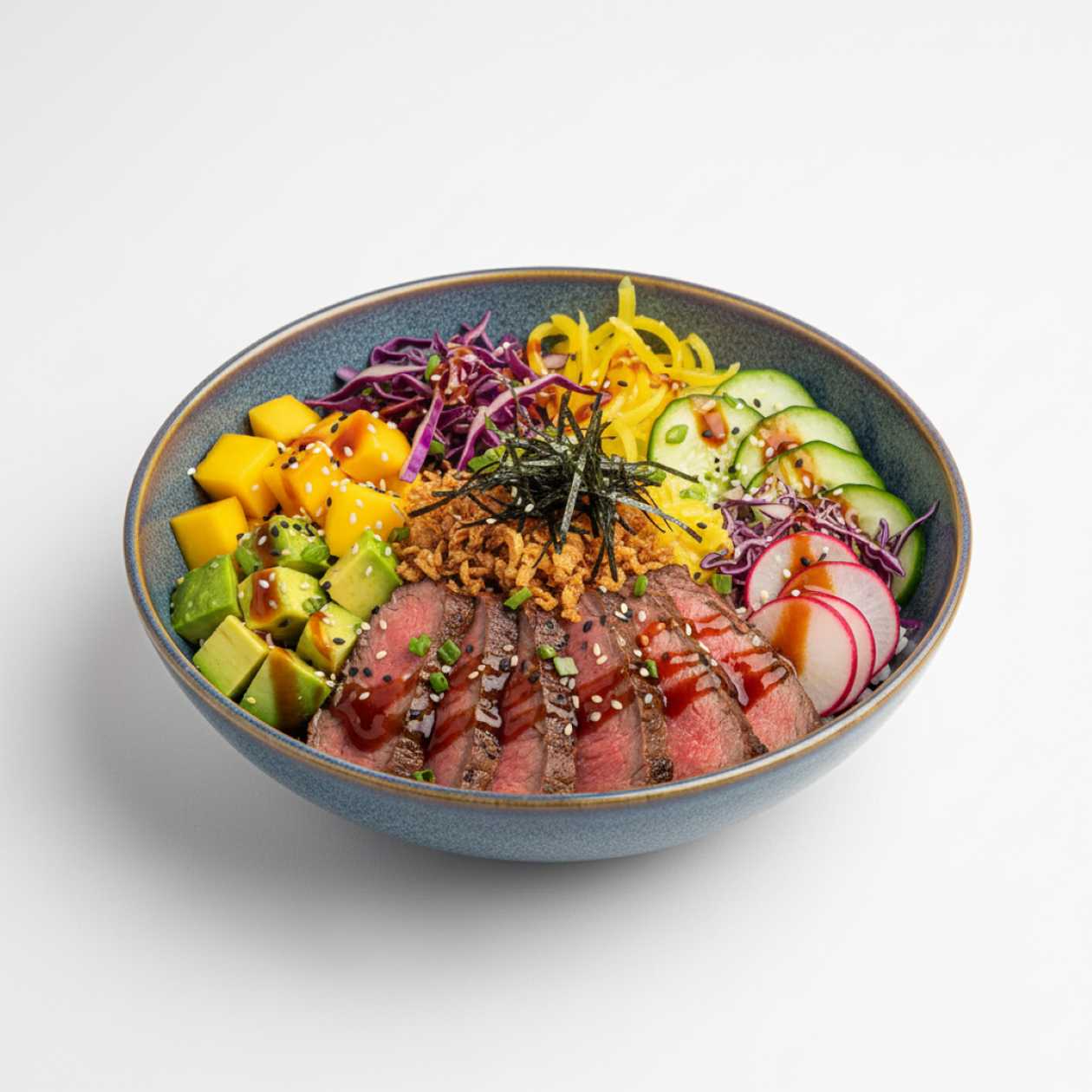 Beef poké