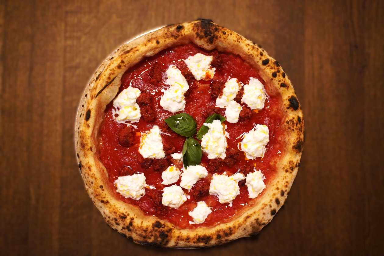 Nduja & Stracciatella (spicy) 33cm