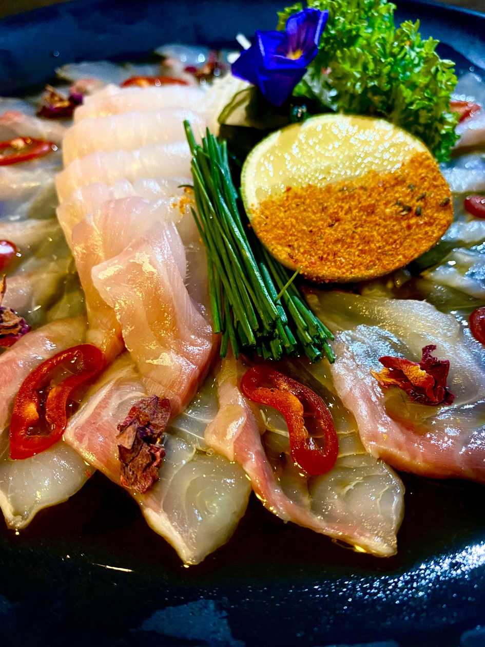 White Fish Carpaccio