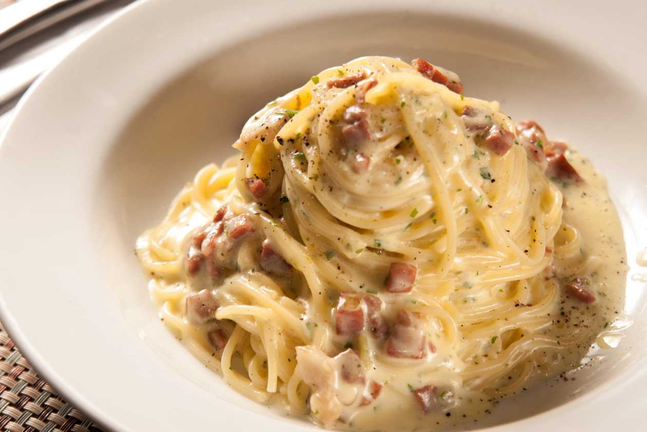 Tagliatelle Carbonara