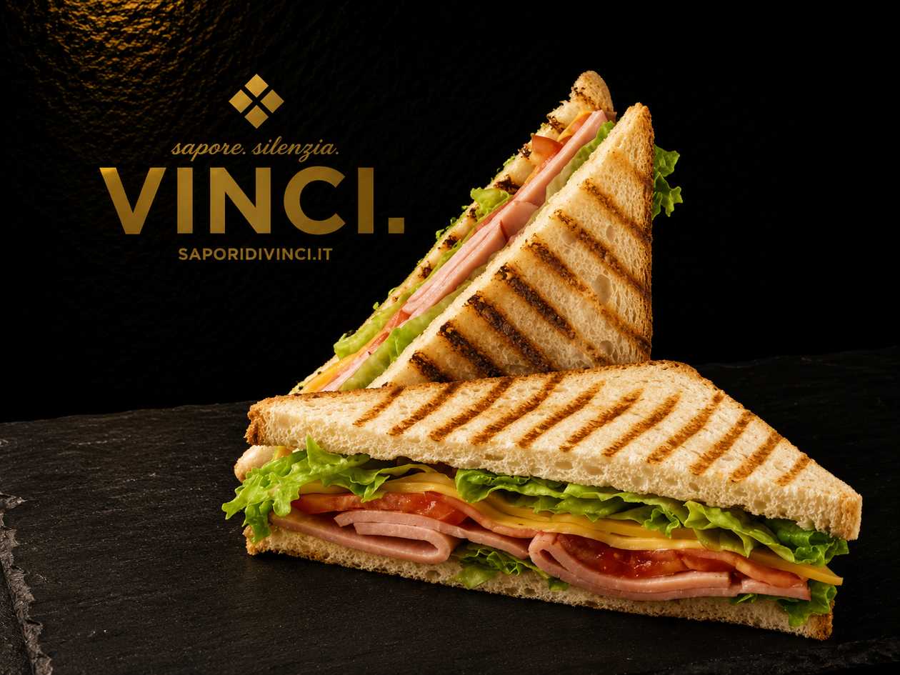 Toast with Salami, Cheese, Fresh Tomato, and Crisp Lettuce