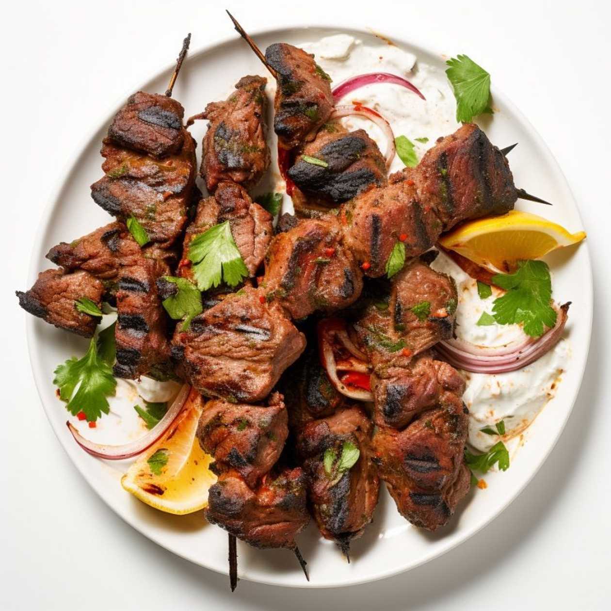 Lamb tandoori tika