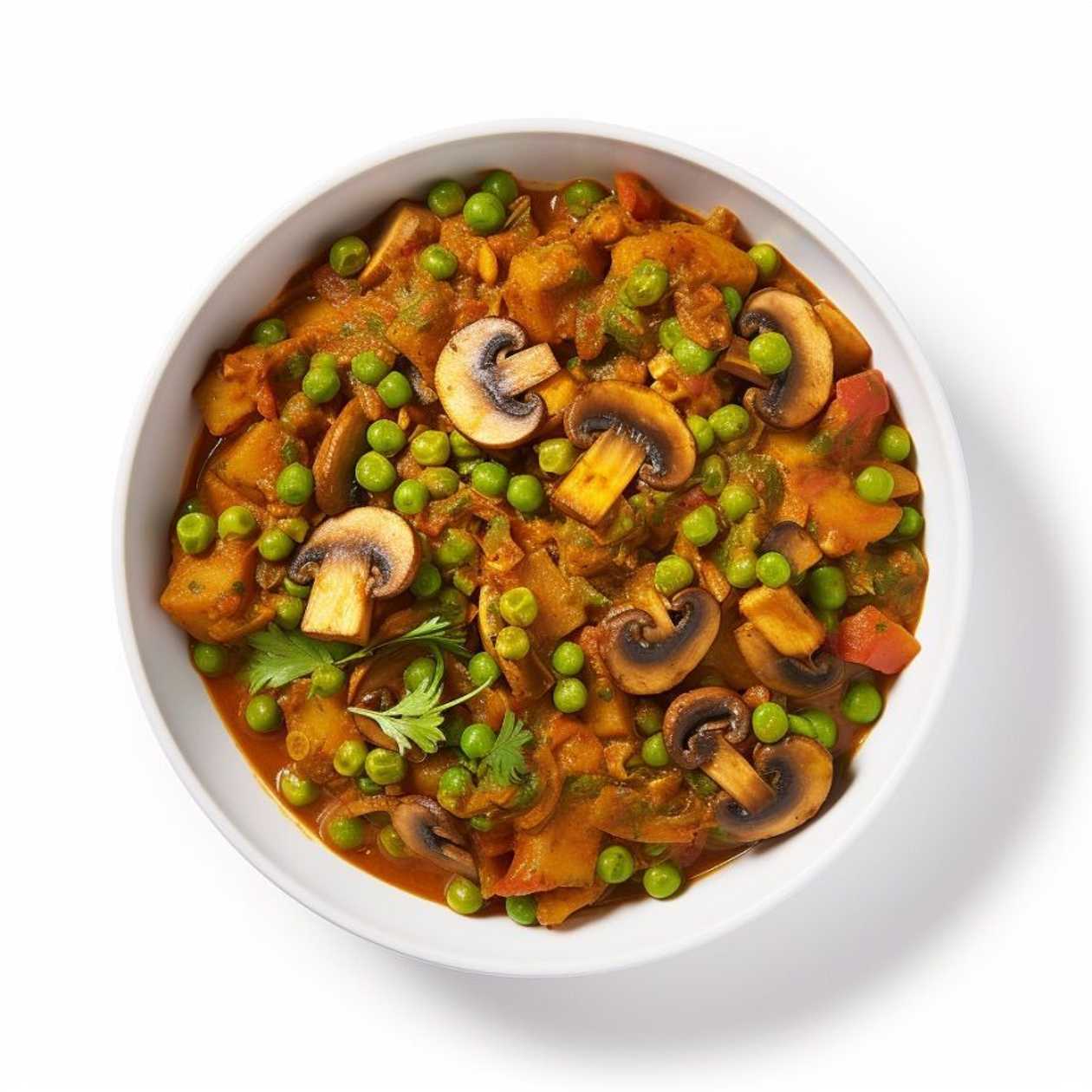 Mushroom curry