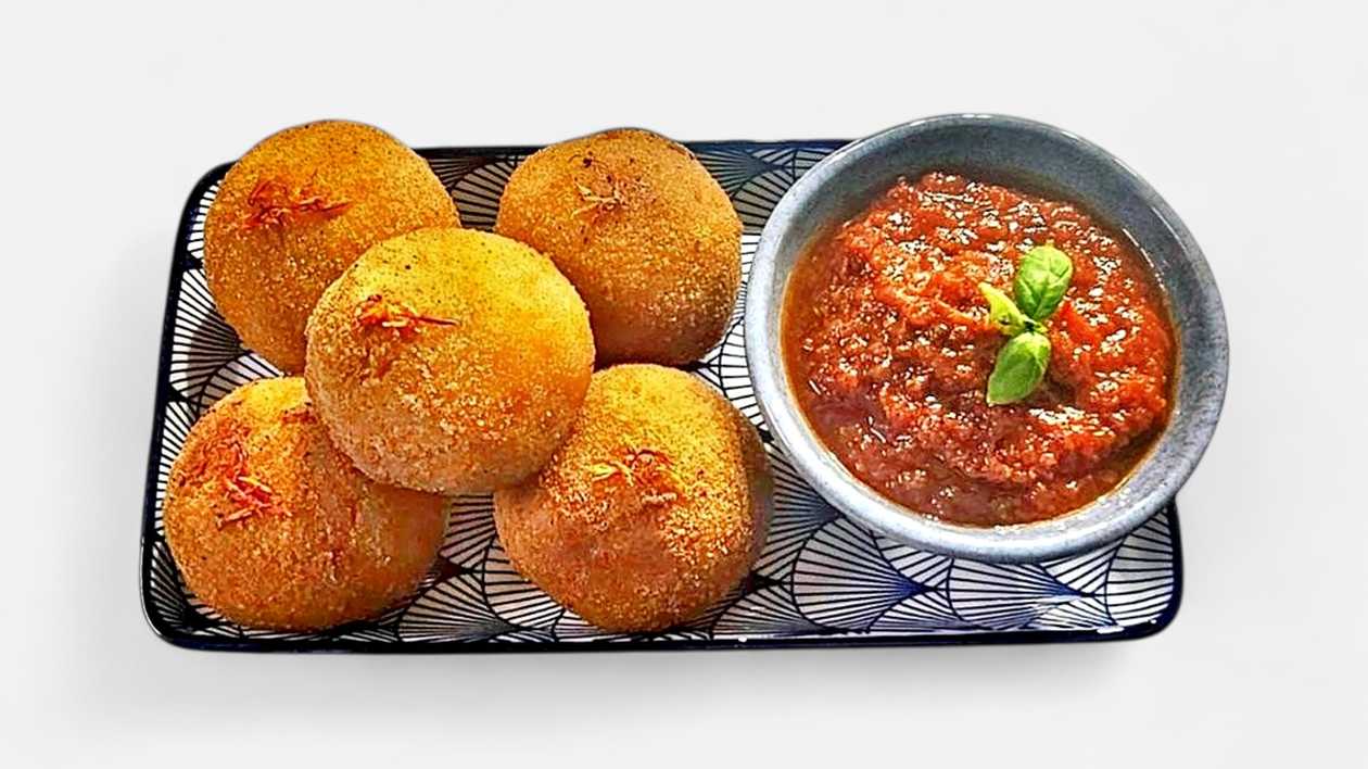 Αραντσίνι με Μοτσαρέλα 🍘