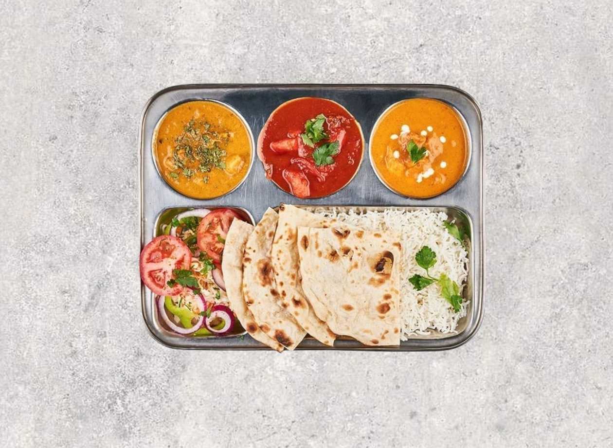 Chicken thali