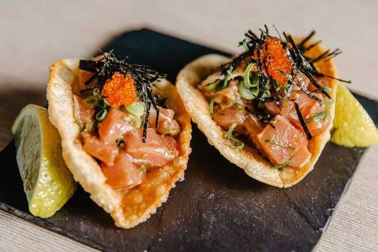 Salmon Tacos
