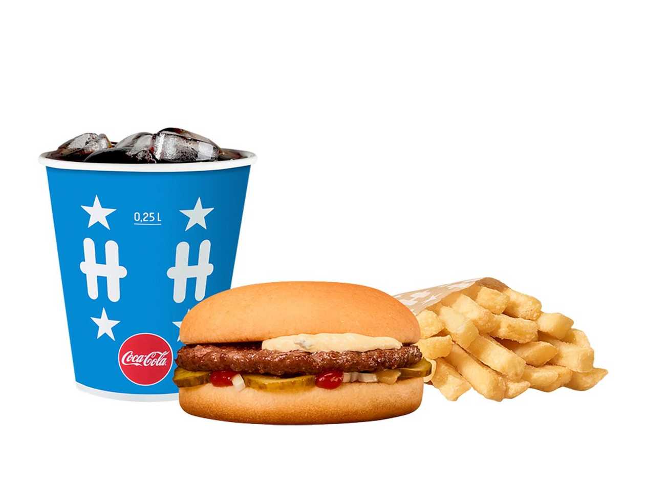 Hamburger meal
