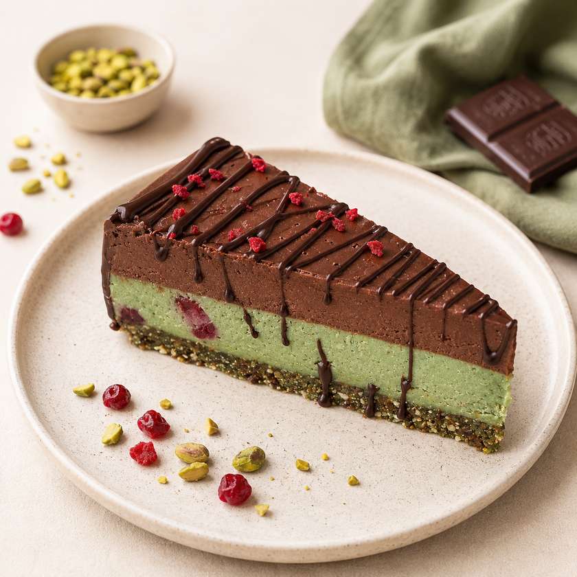 Chocolate and Pistachio Cake