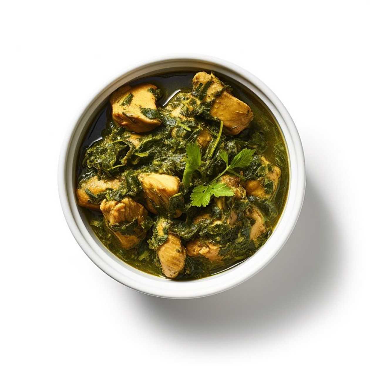 Chicken palak