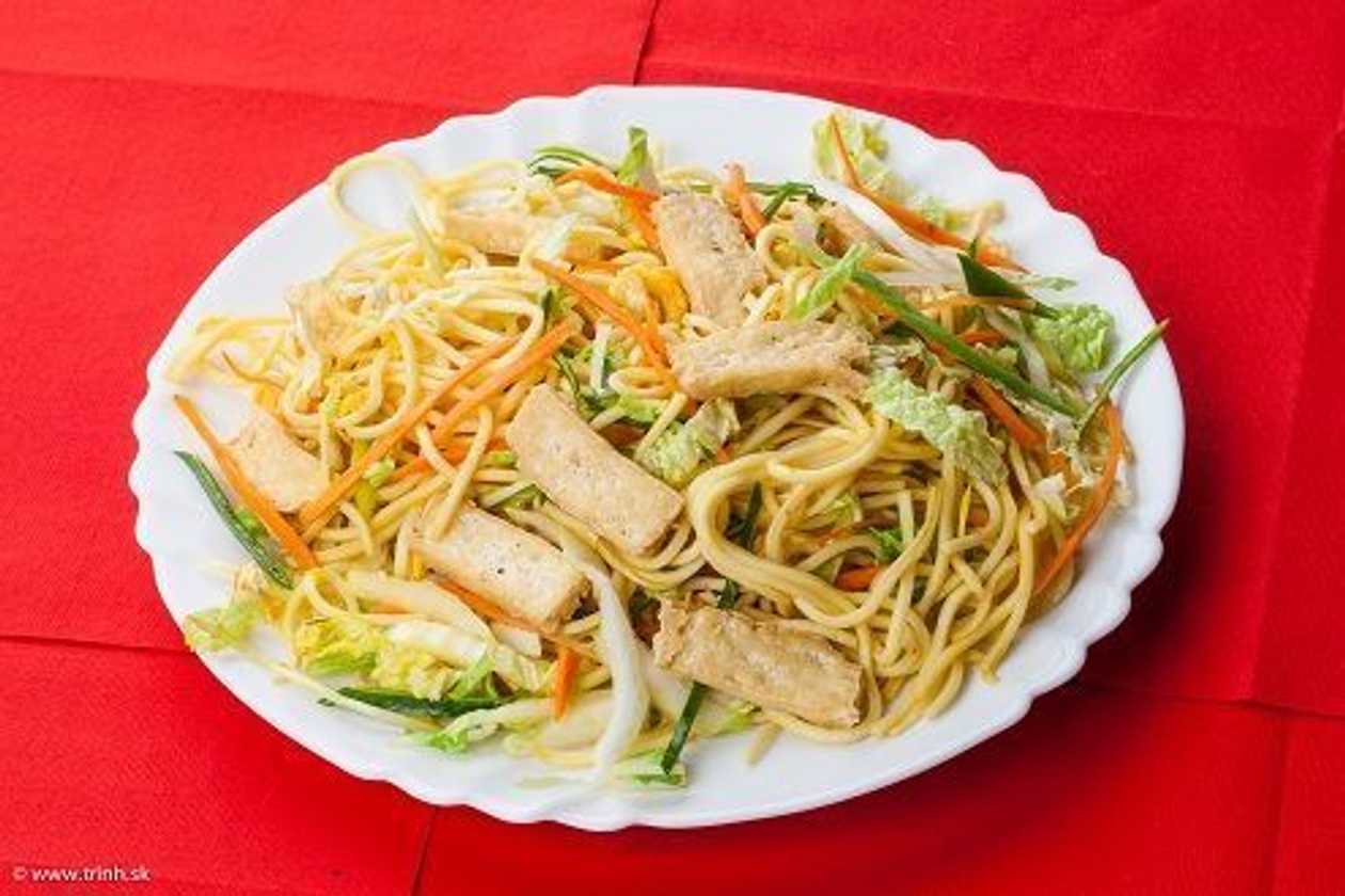 Opekané rezance tofu