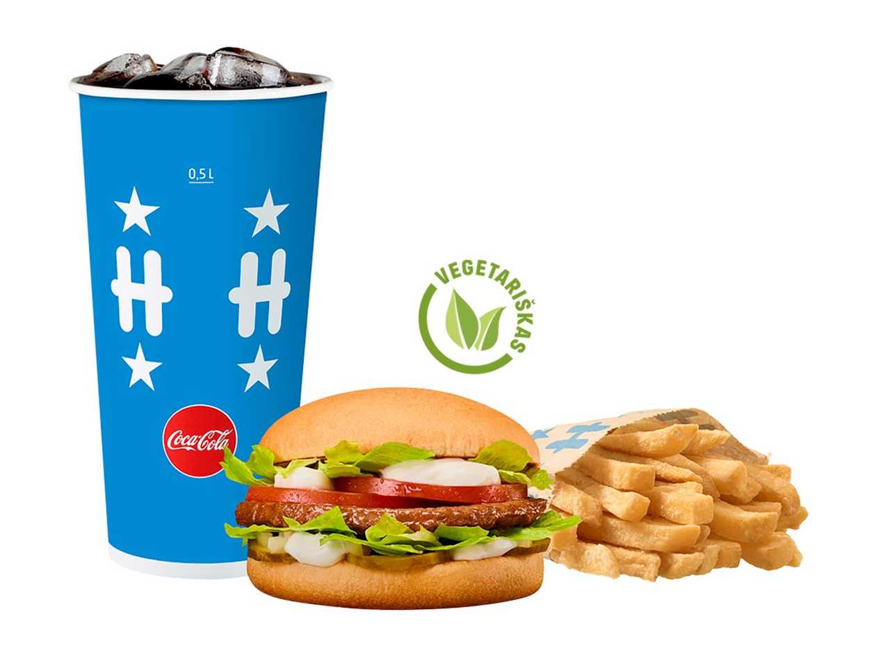 VEKE® Vegetarian Burger Large Meal