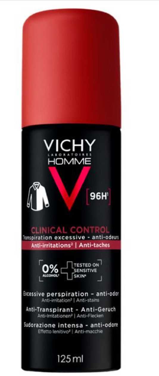 VICHY HOMME Clinical Control AP Spray 125ml