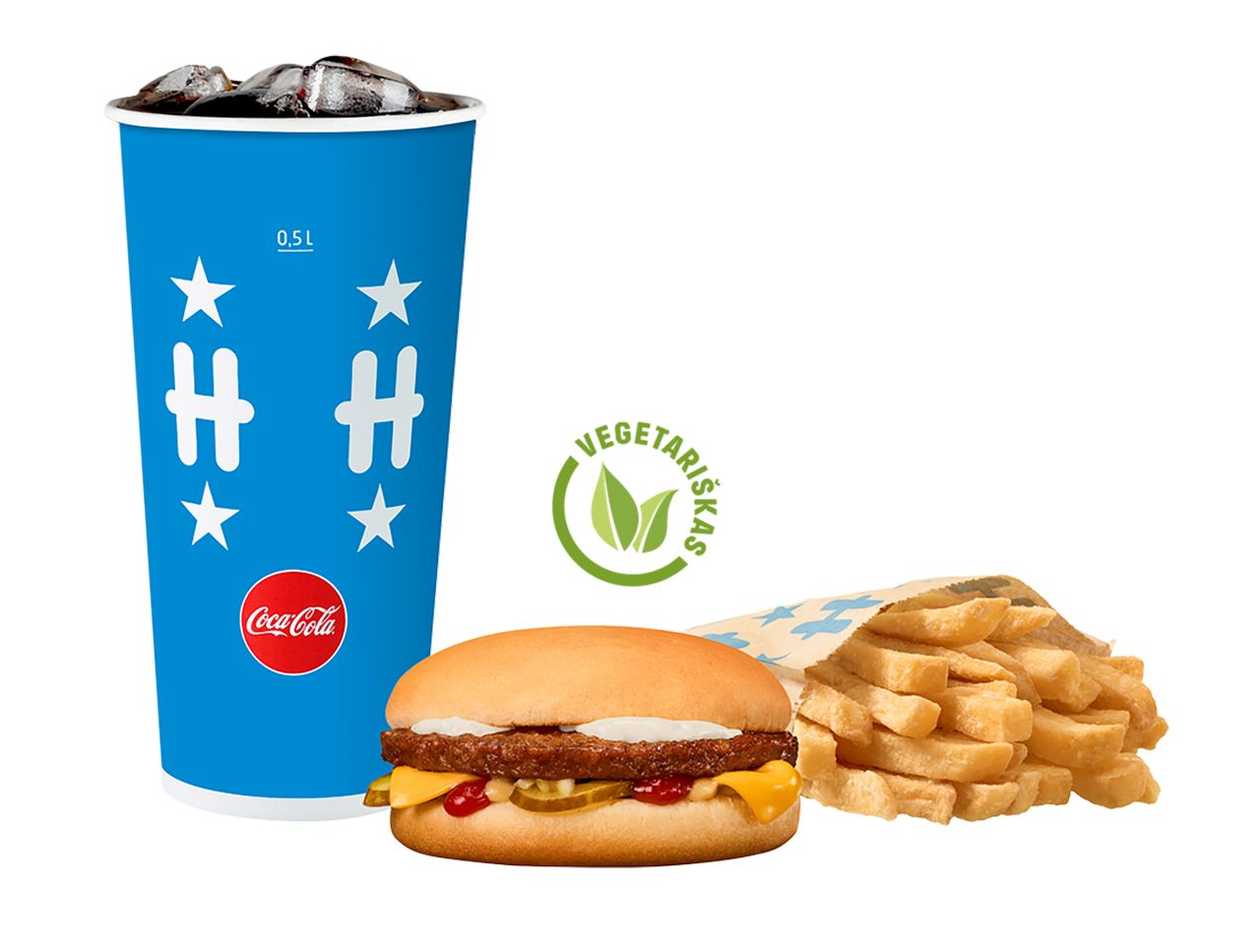 VEKE® Cheeseburger Large Meal