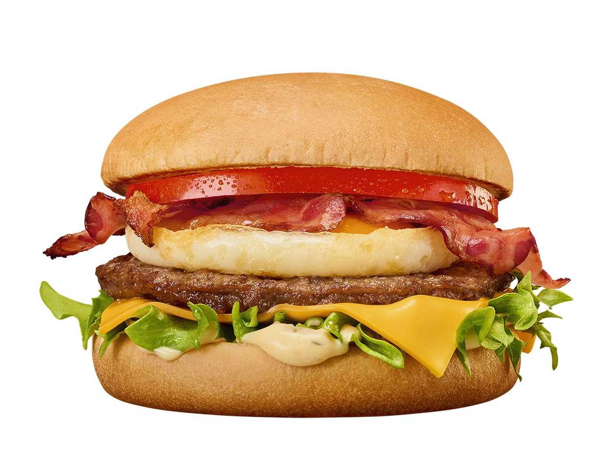 Breakfast burger
