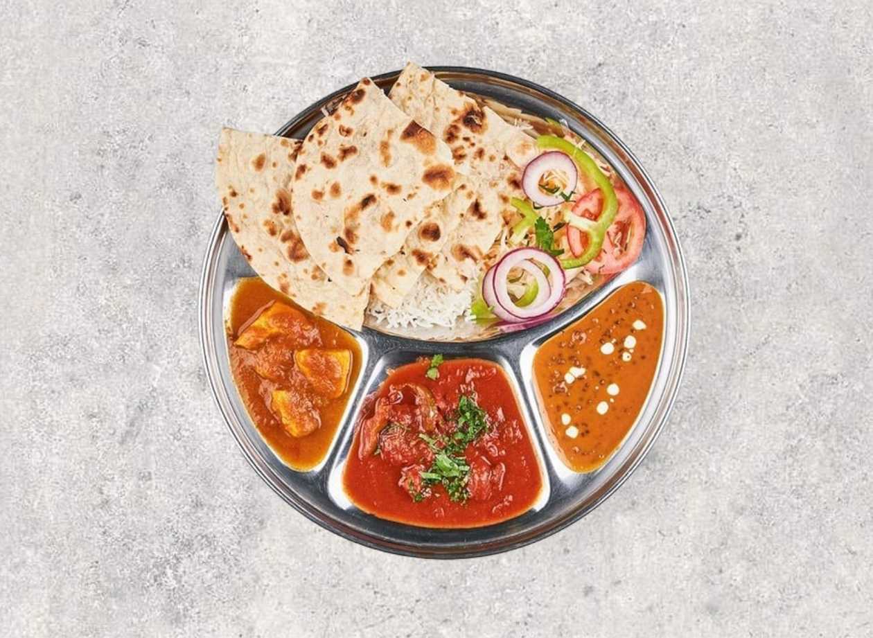 Lamb thali