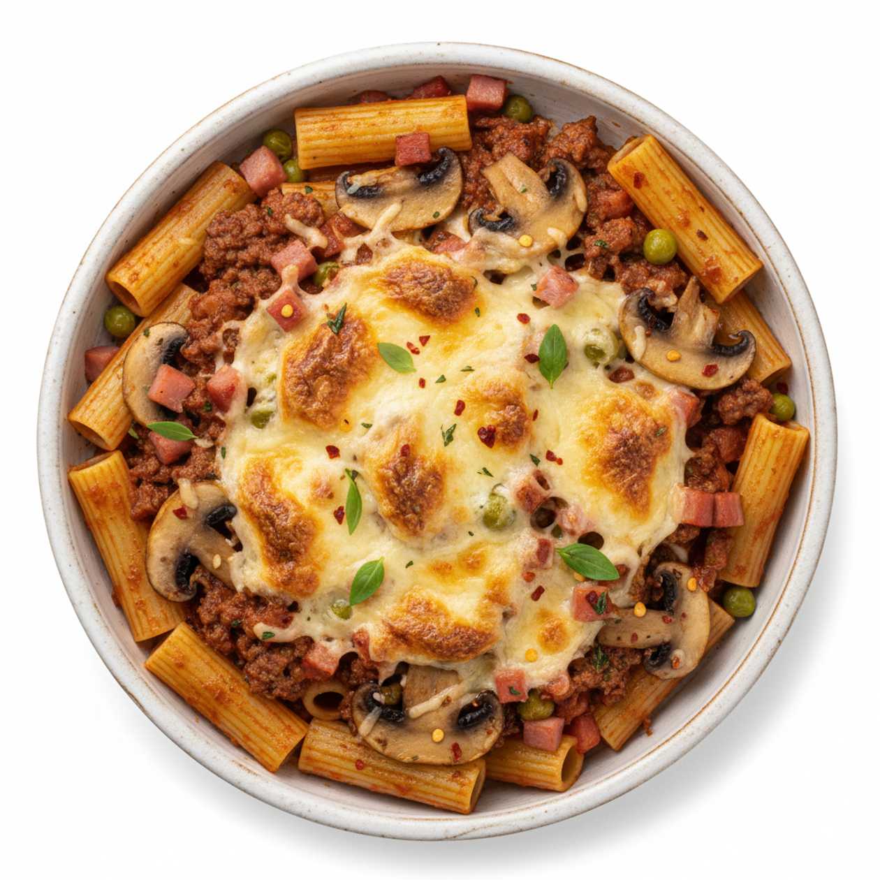 Baked Rigatoni Bolognese