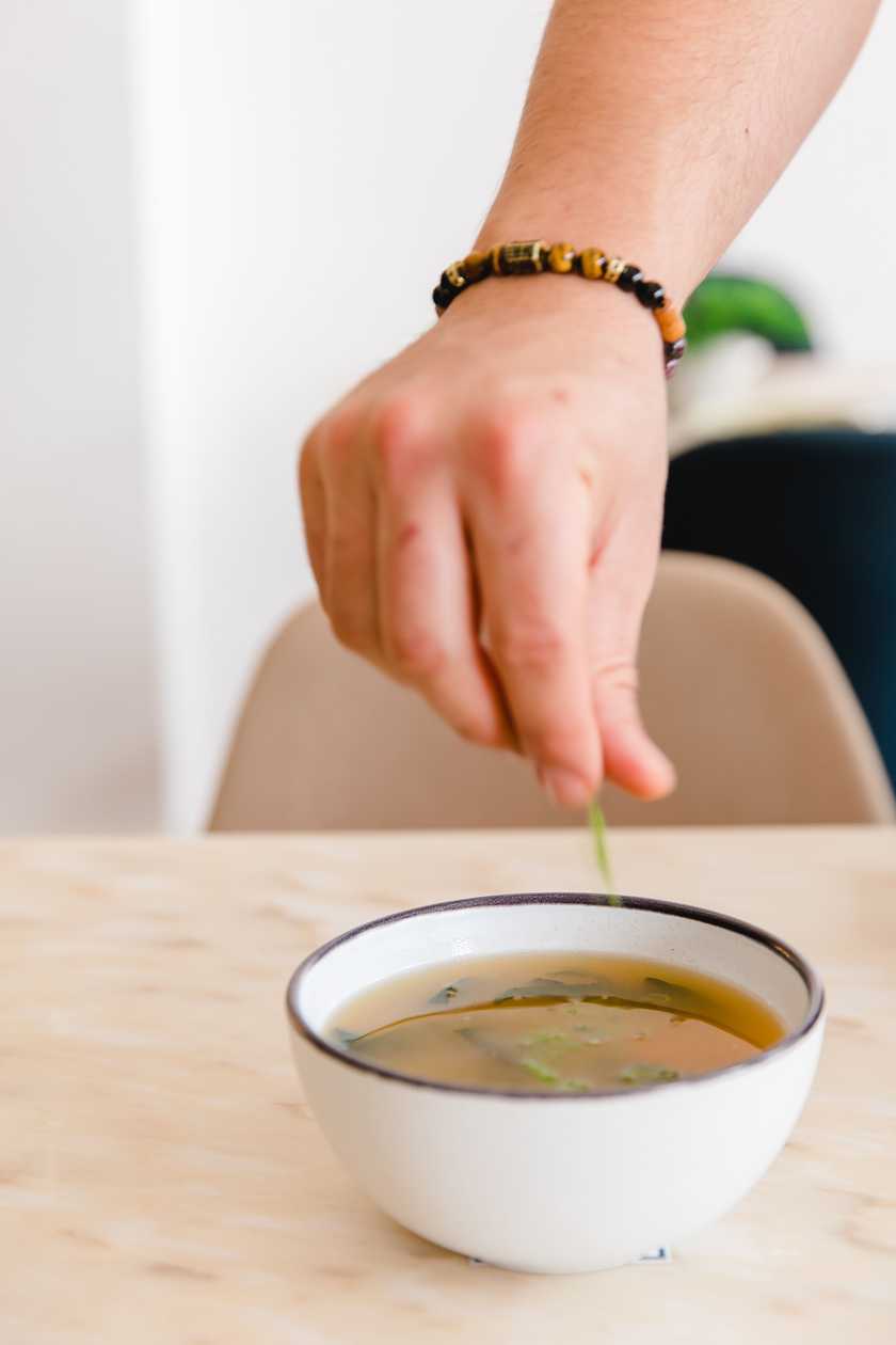 Salmon Miso Soup