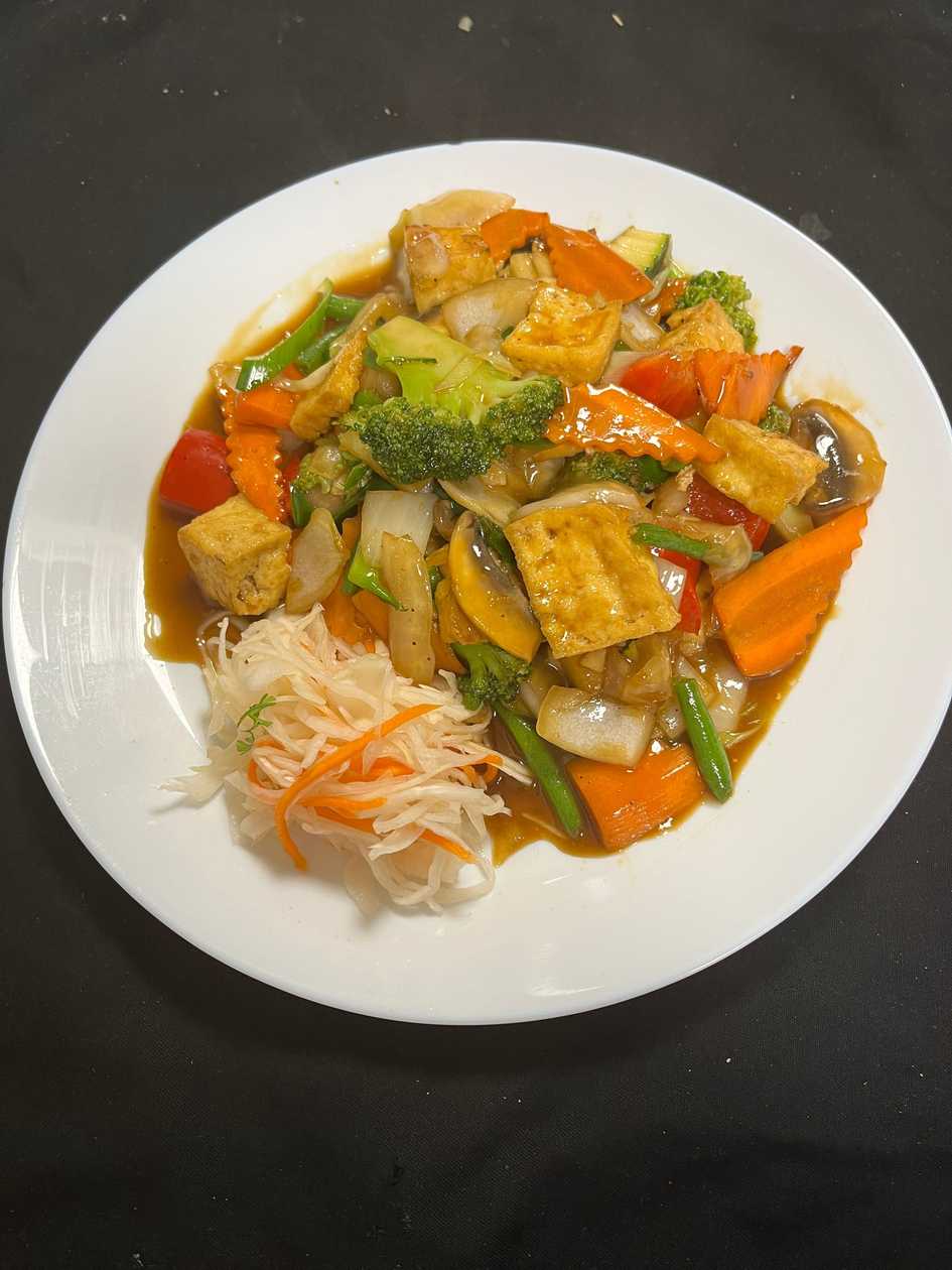 Tofu so zeleninou