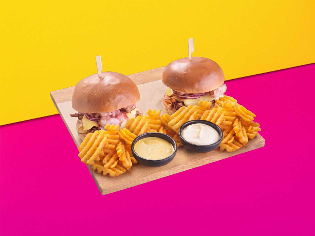 Burgerio rinkinys BEEF IT UP (2 asmenims)