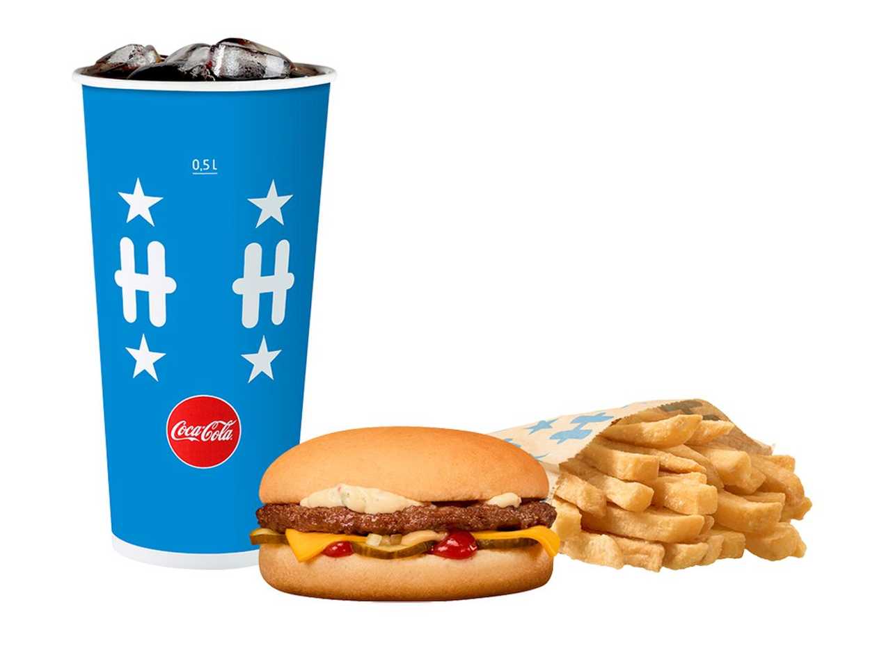 Cheeseburger big meal deal