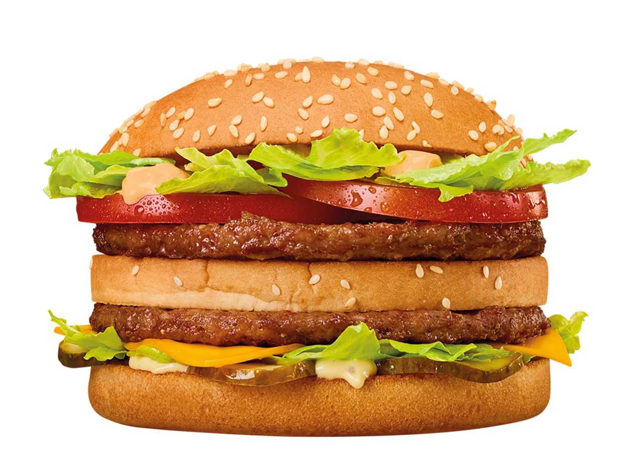 "Mega" burger