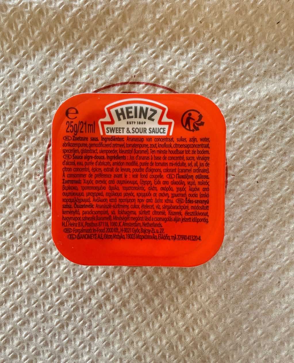 Sweet & sour sauce
