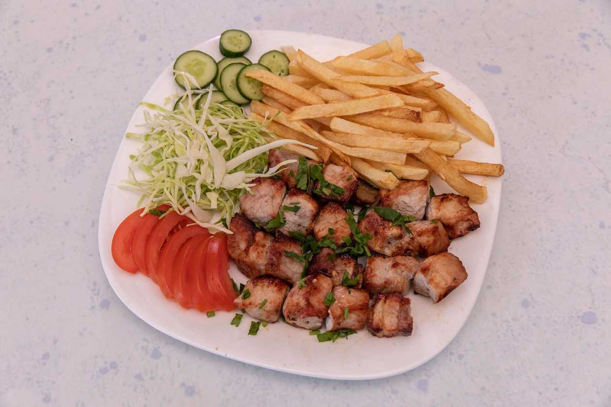 Pork Souvlaki Portion
