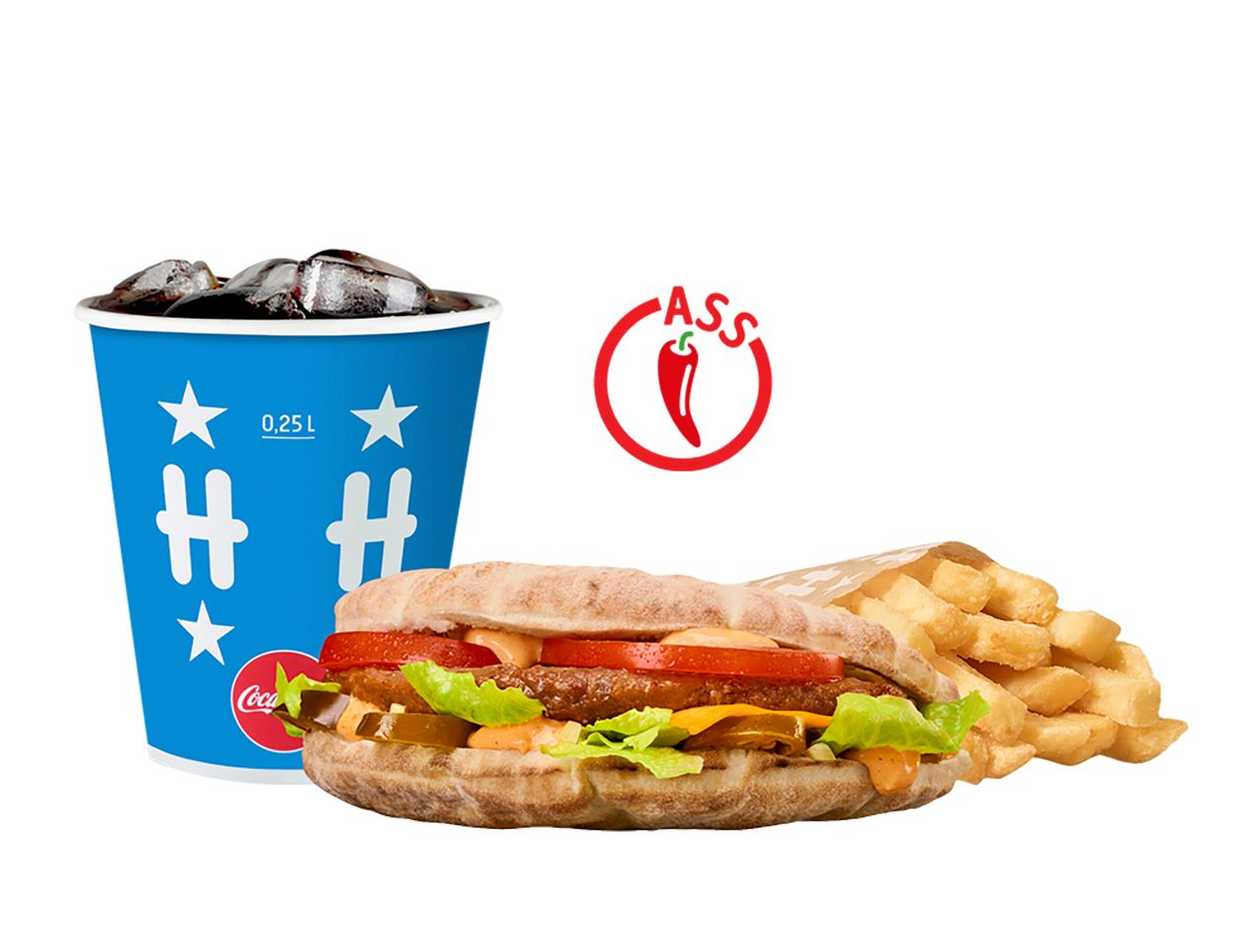 Kebaba burgera komplekts