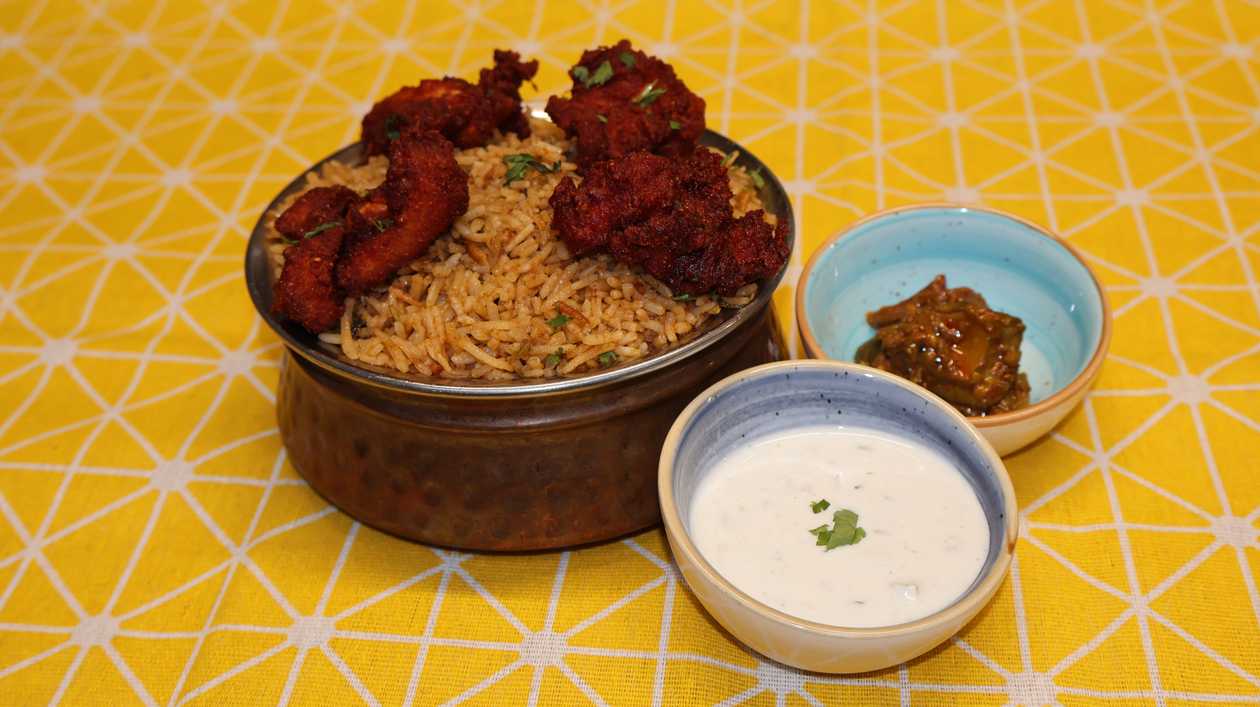 Chicken Biryani + Chicken65 Combo