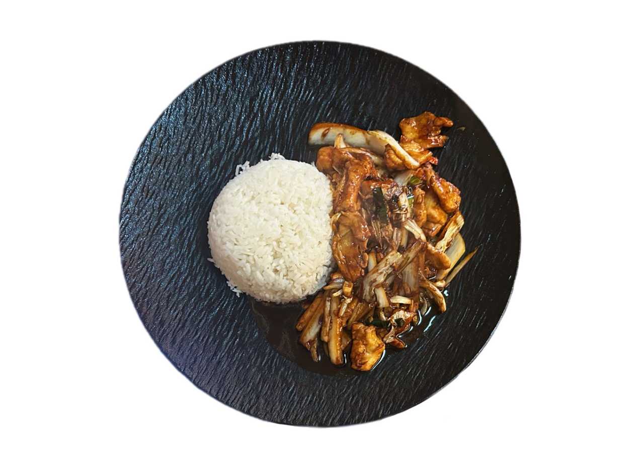 Roasted Peking Style Chicken with Rice (6)