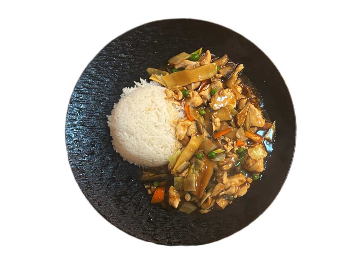 Chicken with Pineapple with Rice