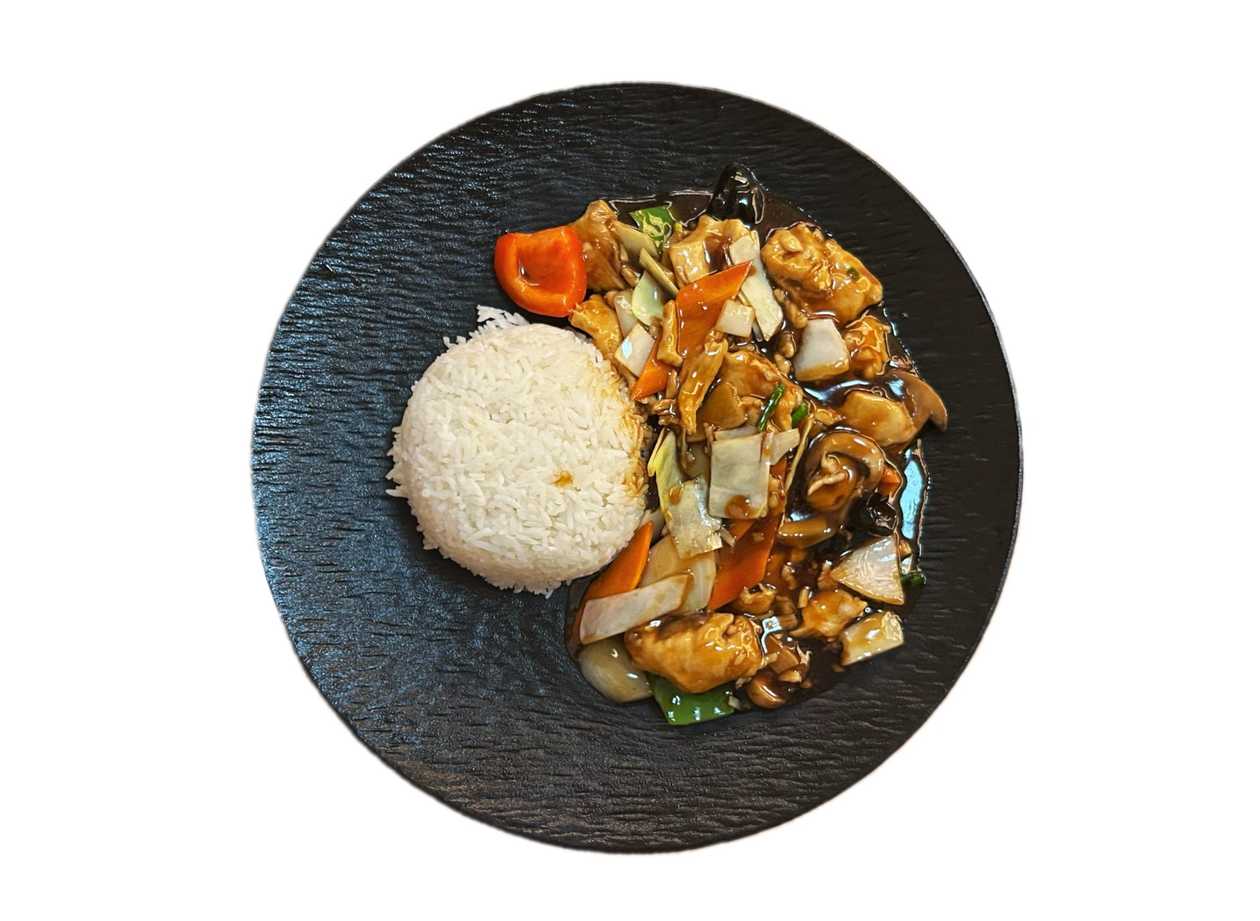 Chicken 'Kung-pao' with Rice (5)