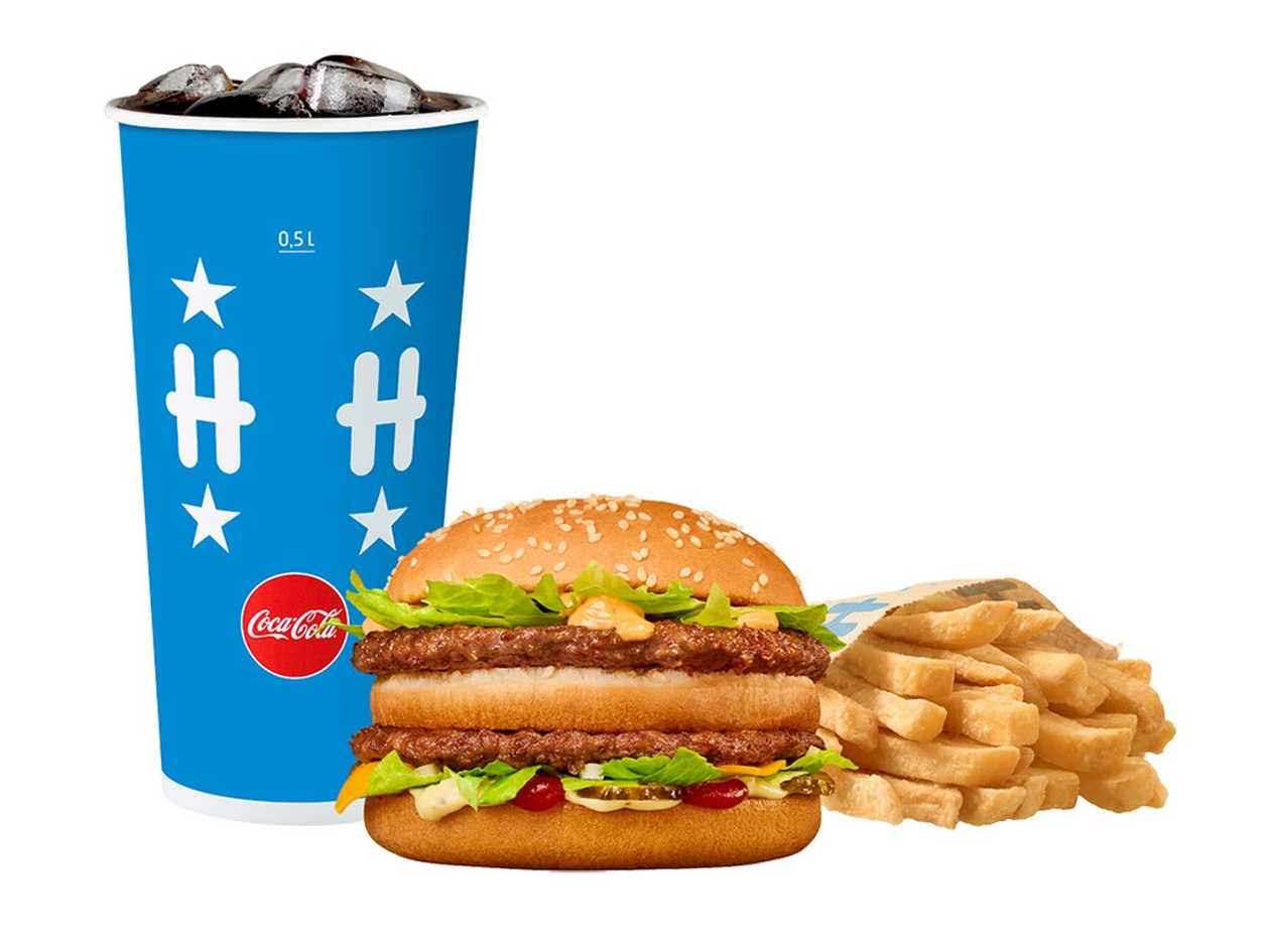 Hesburger lielais komplekts