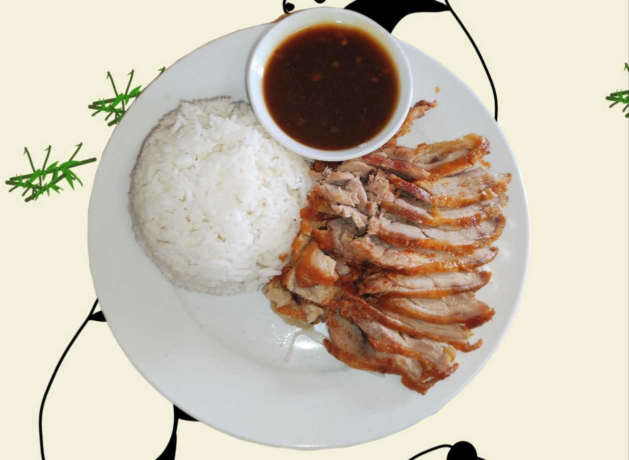 Fragrant and Crispy Duck with Rice (1,6)