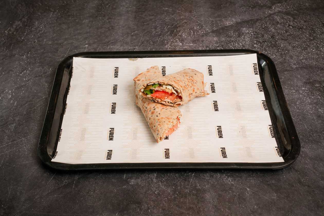 Light Halloumi Wrap