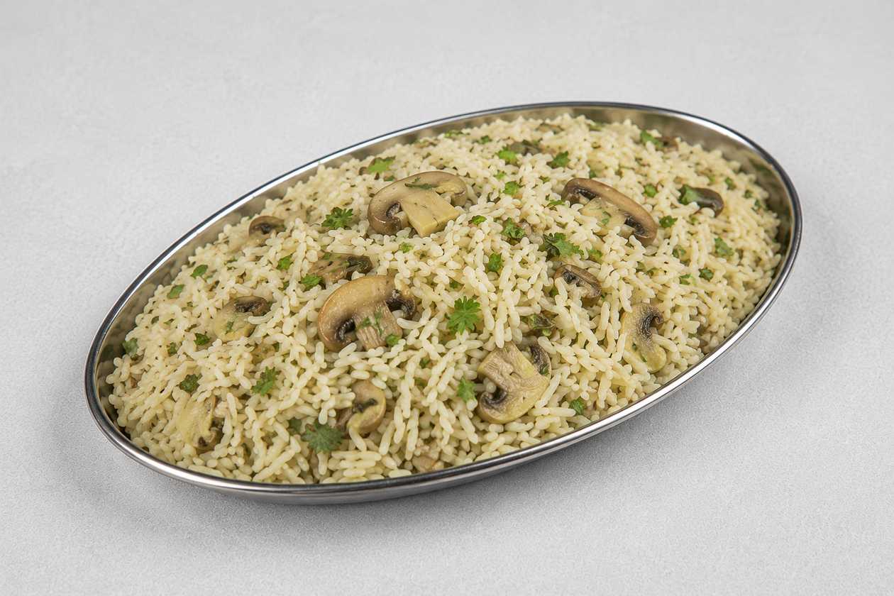 Mushroom Pulao