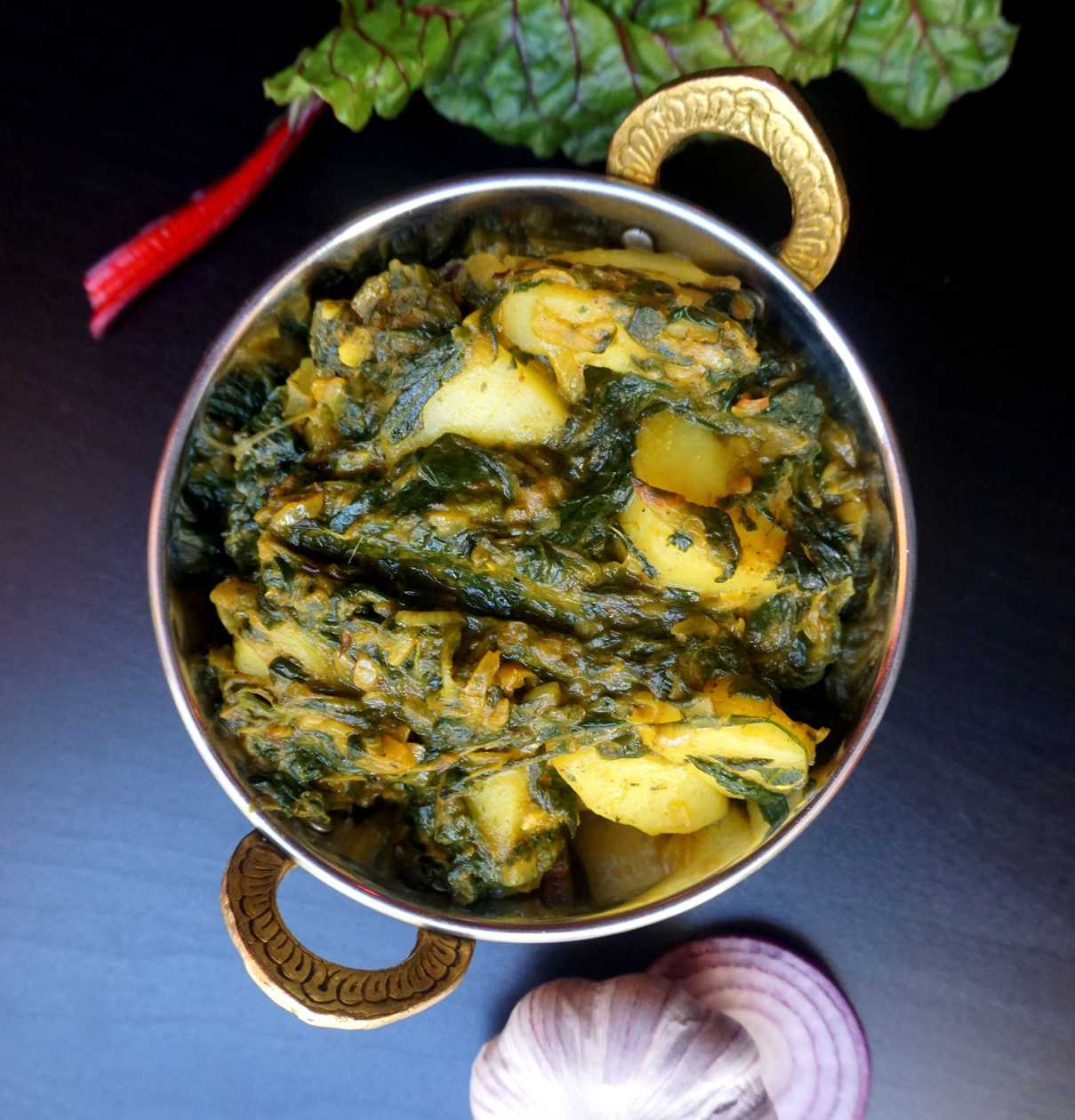 Saag Aloo