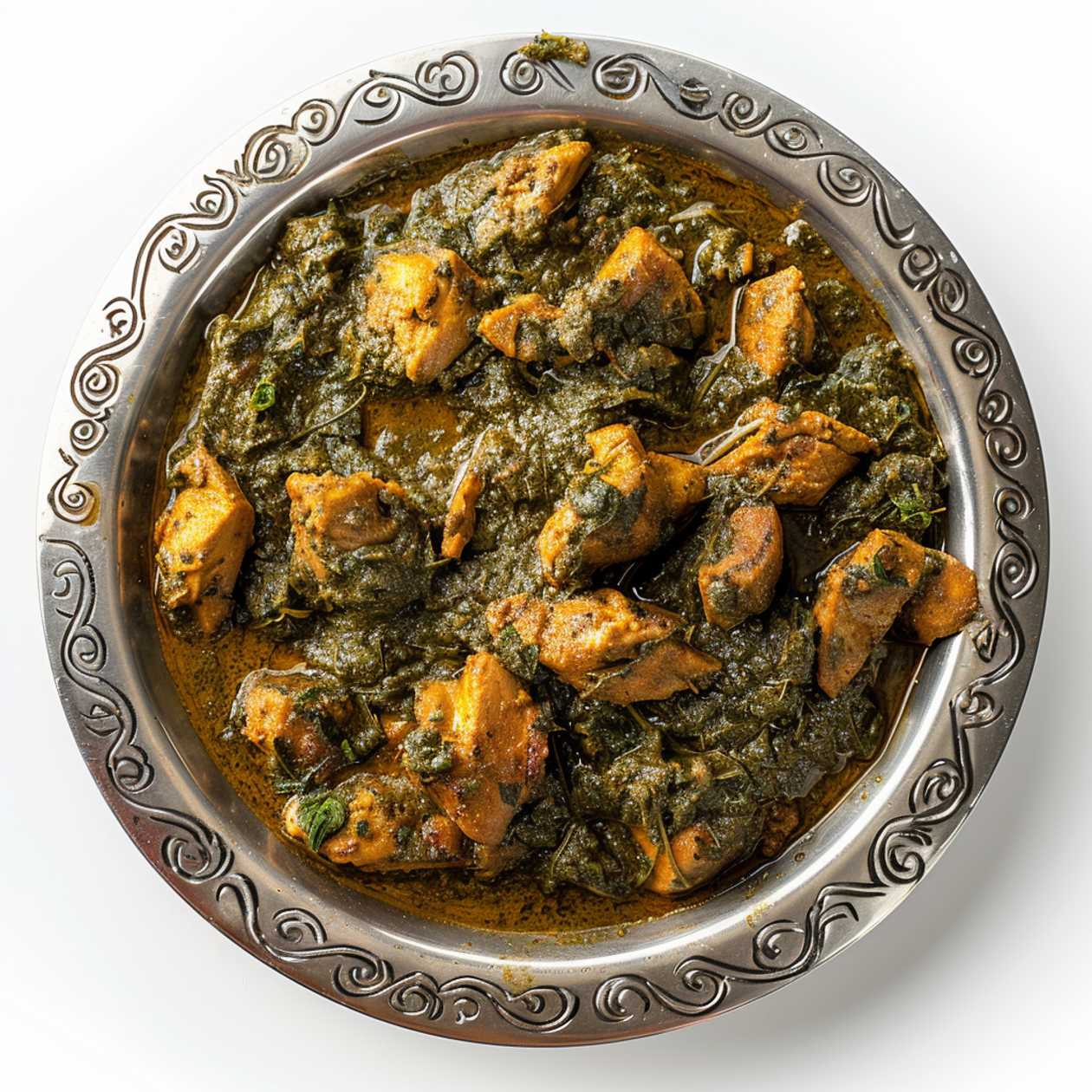Chicken palak