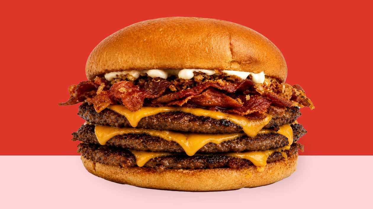 👑 Trap Bacon King 🥓 + Fries
