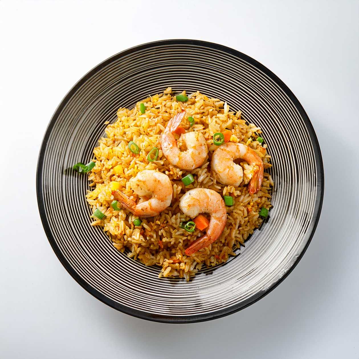Fried Rice with Shrimp (1,2,6)