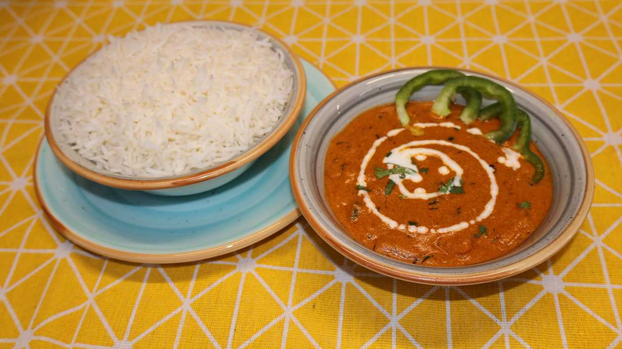 Chicken tikka masala + Basmati rice