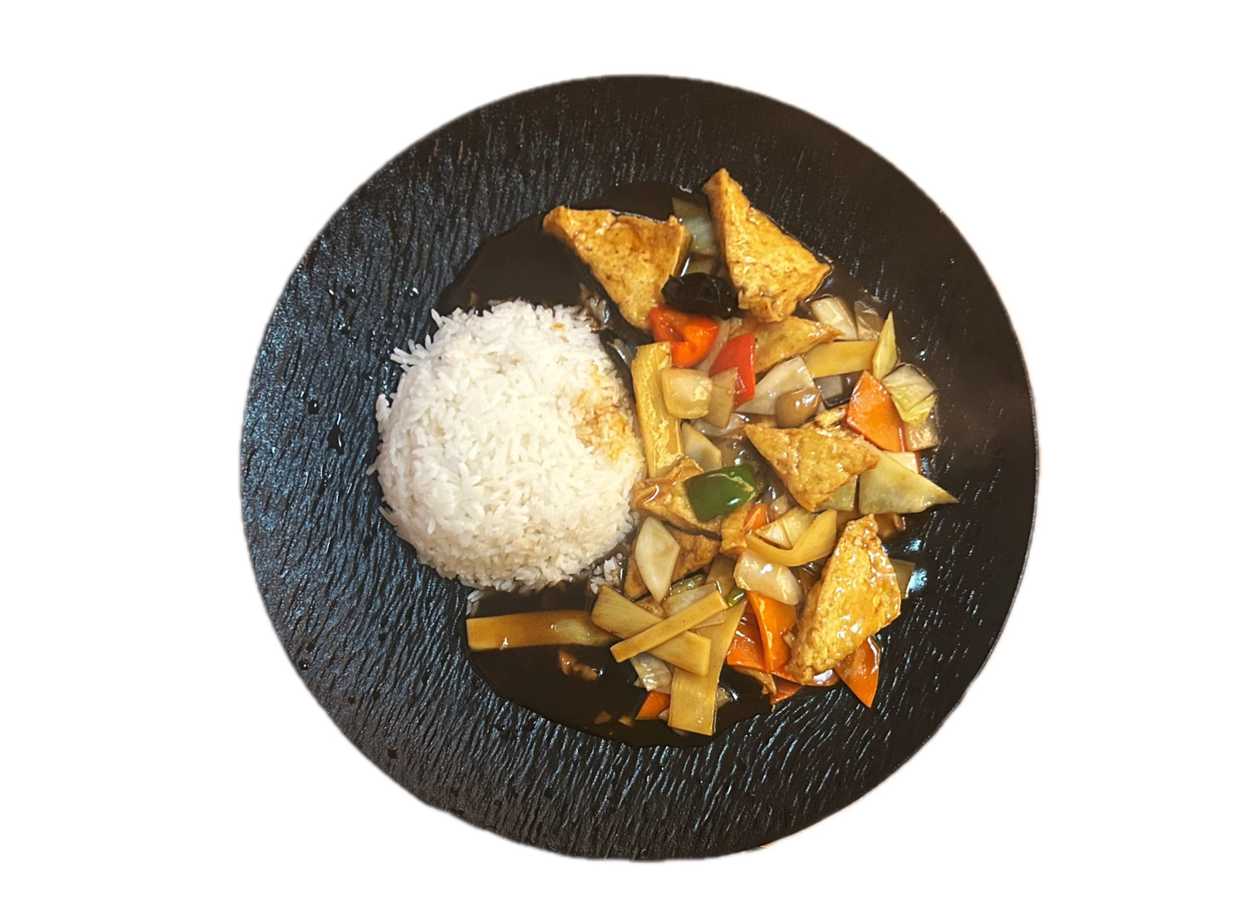 Sichuan Style Tofu with Rice (6)