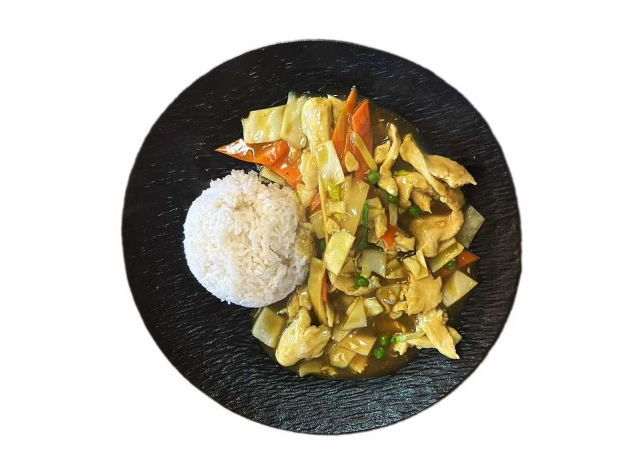 Chicken with Curry with Rice (7)