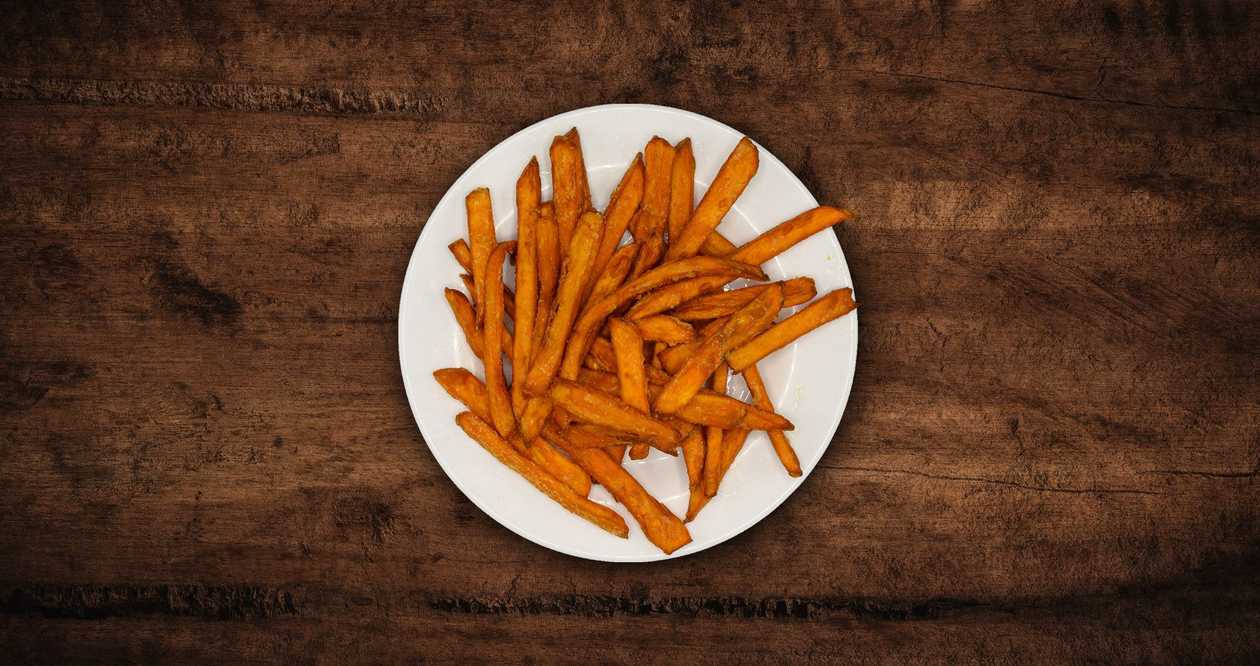 150g Batátové hranolky