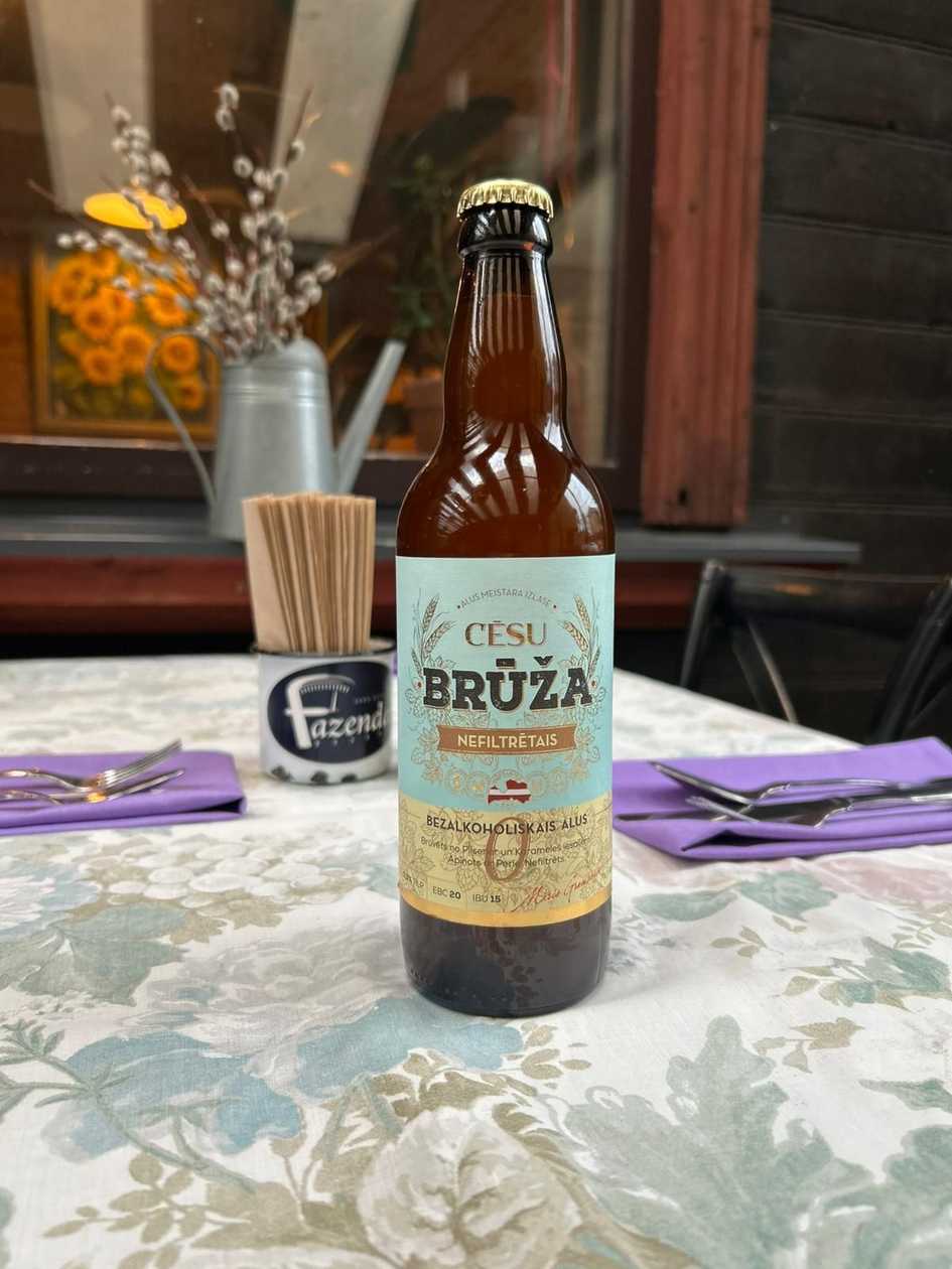 Bezalkoholiskais Brūža alus 0.5L