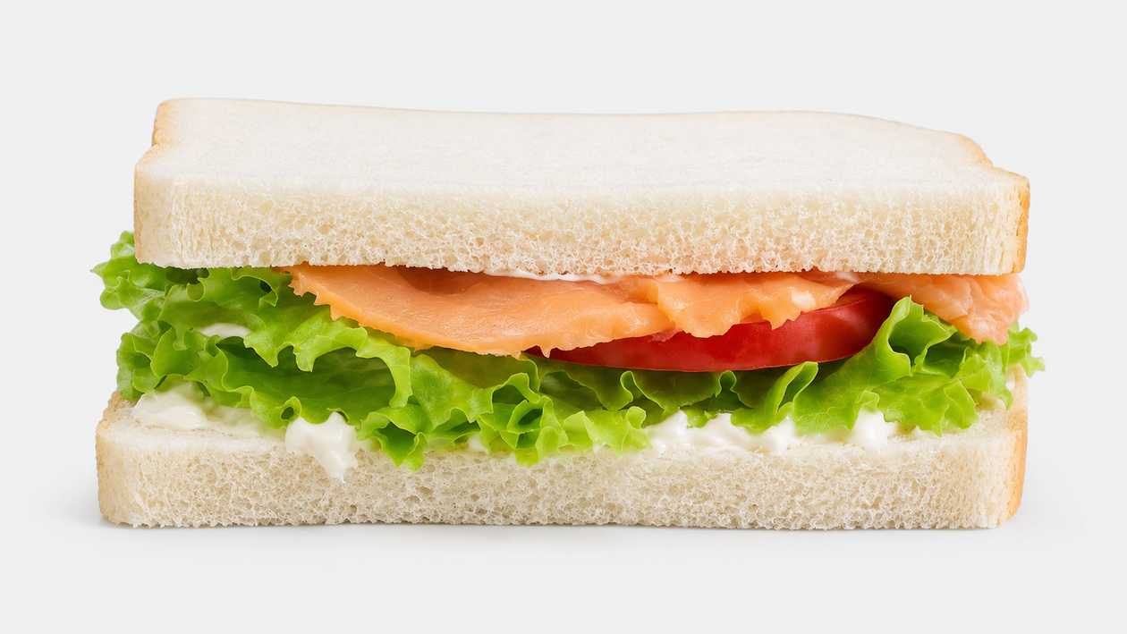 Smoked Salmon Sandwich