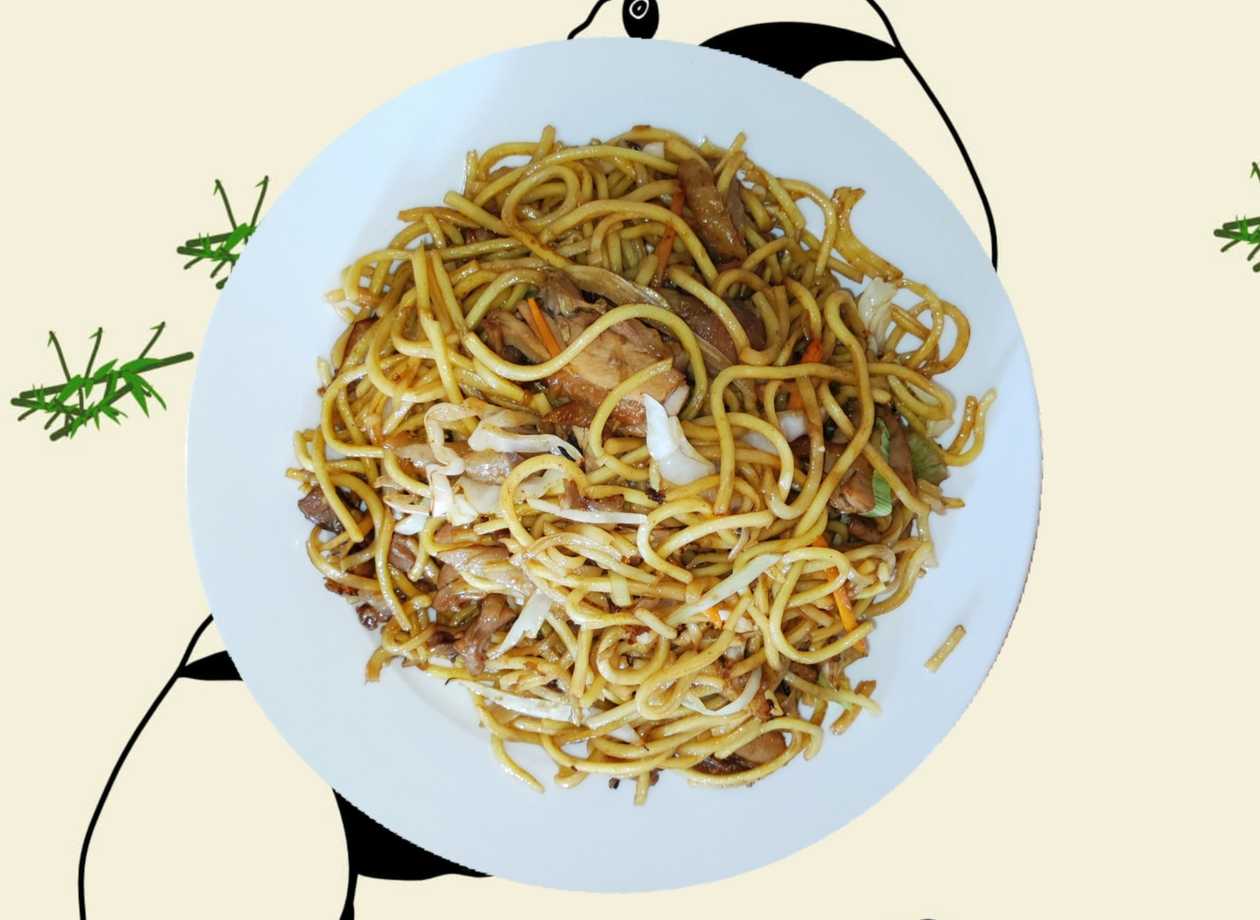Fried Noodles with Duck (1,3,6)