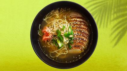 Duck Gyoza Ramen