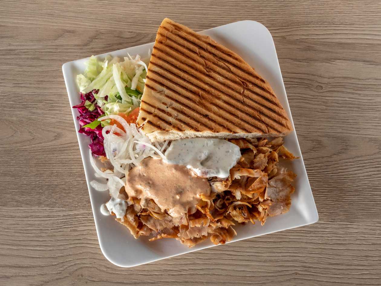 Kebab plate classic