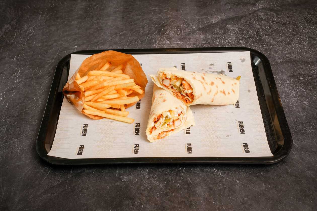 1+1 Traditional Taouk Wrap